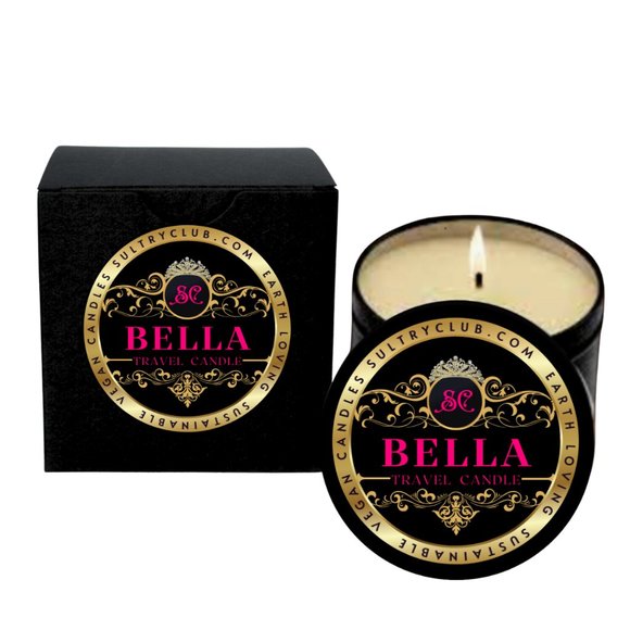 BELLA 8 Oz Vegan Candle/WAX MELTS - Picture 2 of 5